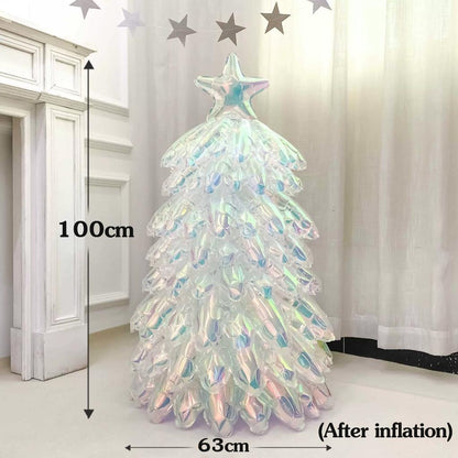 ชุดลูกโป่งคริสต์มาส 4D/3D ｜ ใช้ซ้ำได้ ｜ พร้อมปั๊มลม+ไฟประดับ