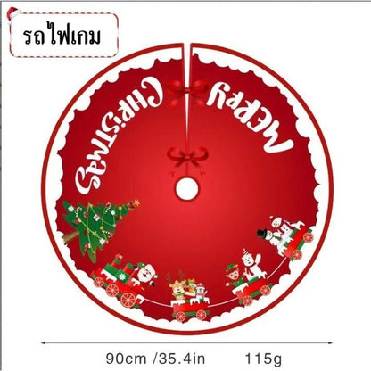 ตู้เสื้อผ้า 90 ซม. พรมฐานรูปแบบลูกอมกวางเอลก์ เบอร์รี่สีแดงสด ของตกแต่งบ้านปีใหม่คริสต์มาส พรมตกแต่งพื้น ตกแต่งคริสต์มาส หน้าแรก มินิมอล สายรุ้ง ปีนักเขียน งานแต่ง