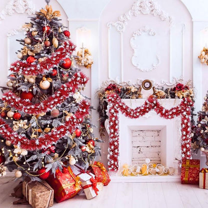 สายรุ้ง ตกแต่ง 2 เมตร คริสต์มาส ปี  อุปกรณ์ตกแต่งต้นคริสต์มาส ของตกแต่งบ้าน พลาสติกคุณภาพดี ทนทาน ใช้ได้ทั้งในร่มและกลางแจ้ง พร้อมส่ง ซานตาคลอส  เป่าลม ใหม่