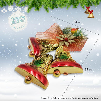 เซตของตกแต่งคริสต์มาส อุปกรณ์ตกแต่ง ต้นคริสต์มาส ลูกบอลคริสต์มาส 13 แบบ สีสันสดใส ของตกแต่งบ้าน ตกแต่งปีใหม่  ต้นคริสต์มาสครบเซต พร็อพถ่ายรูป มินิมอล