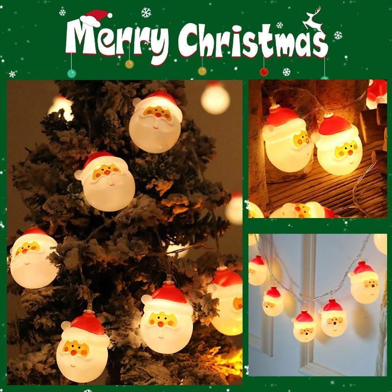 ไฟคริสต์มาส LED 1.5M ไฟประดับ ต้นคริสต์มาส ไฟตกแต่งบ้าน ปาร์ตี้ ปีใหม่ คริสต์มาส ไฟกระพริบสุดน่ารัก