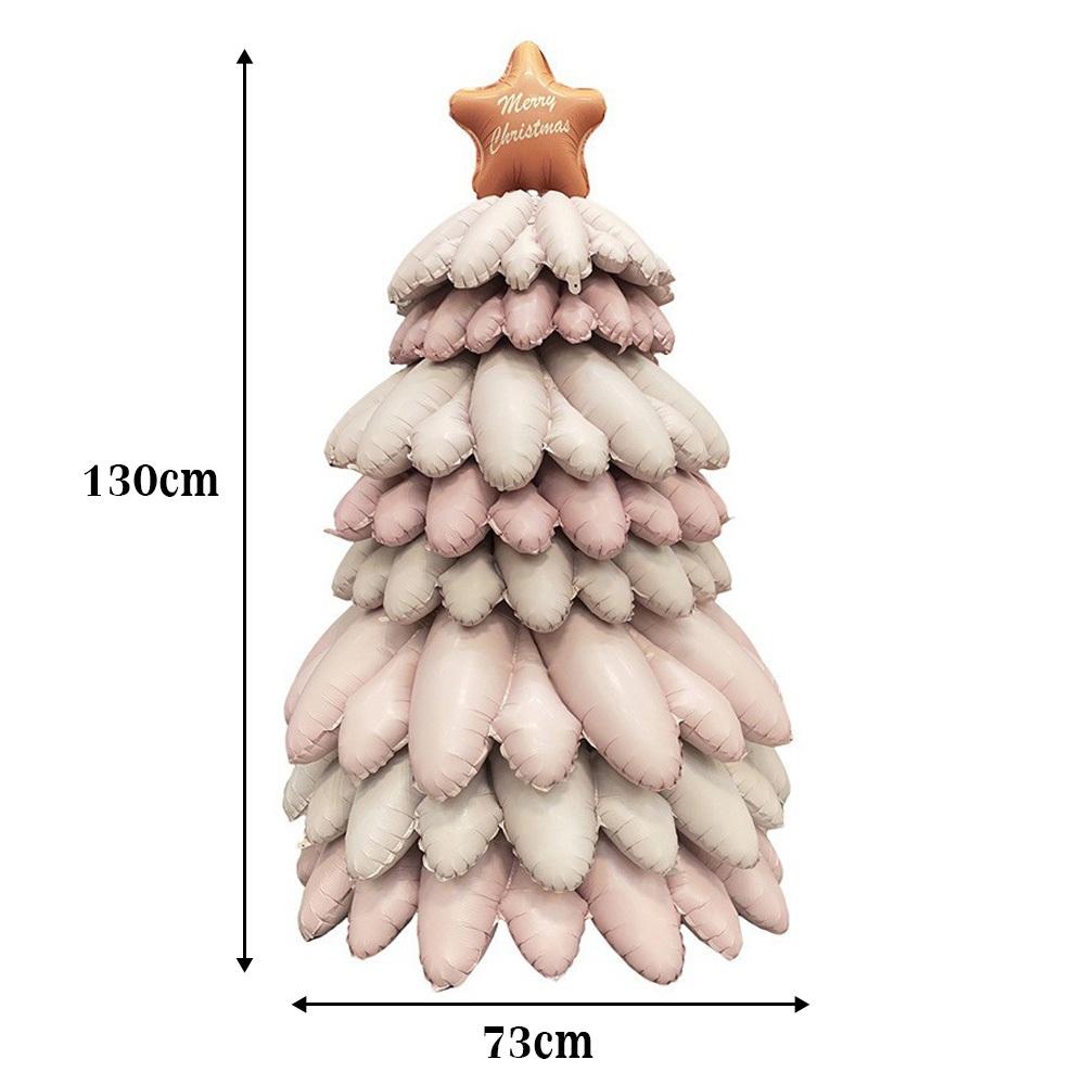 ชุดลูกโป่งคริสต์มาส 4D/3D ｜ ใช้ซ้ำได้ ｜ พร้อมปั๊มลม+ไฟประดับ