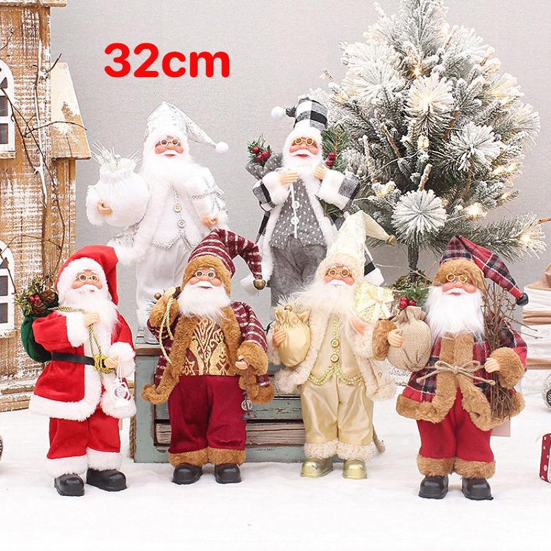 ตุ๊กตาคริสต์มาส ซานต้า เอลค์ สโนว์แมน ของขวัญคริสต์มาส ของตกแต่งบ้าน ของเล่นเด็ก Santa Claus Christmas Decoration christmas  decor  home ต้น  คริสต์มาส  มินิมอล ตัว  อักษร  งานแต่ง