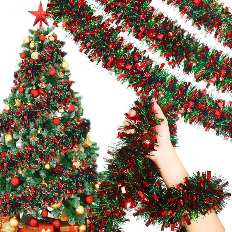 สายรุ้ง ตกแต่ง 2 เมตร คริสต์มาส ปี  อุปกรณ์ตกแต่งต้นคริสต์มาส ของตกแต่งบ้าน พลาสติกคุณภาพดี ทนทาน ใช้ได้ทั้งในร่มและกลางแจ้ง พร้อมส่ง ซานตาคลอส  เป่าลม ใหม่