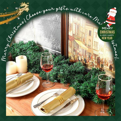 คริสต์มาสคริสต์มาส 50/70ซม. พวงดอกไม้ตกแต่งบ้าน แขวนประตูต้นคริสต์มาสของตกแต่งปีใหม่ Merry Christmas DIY ค้นหาห้อง/งานแต่ง christmas decor home สายรุ้งเทียม ปี…