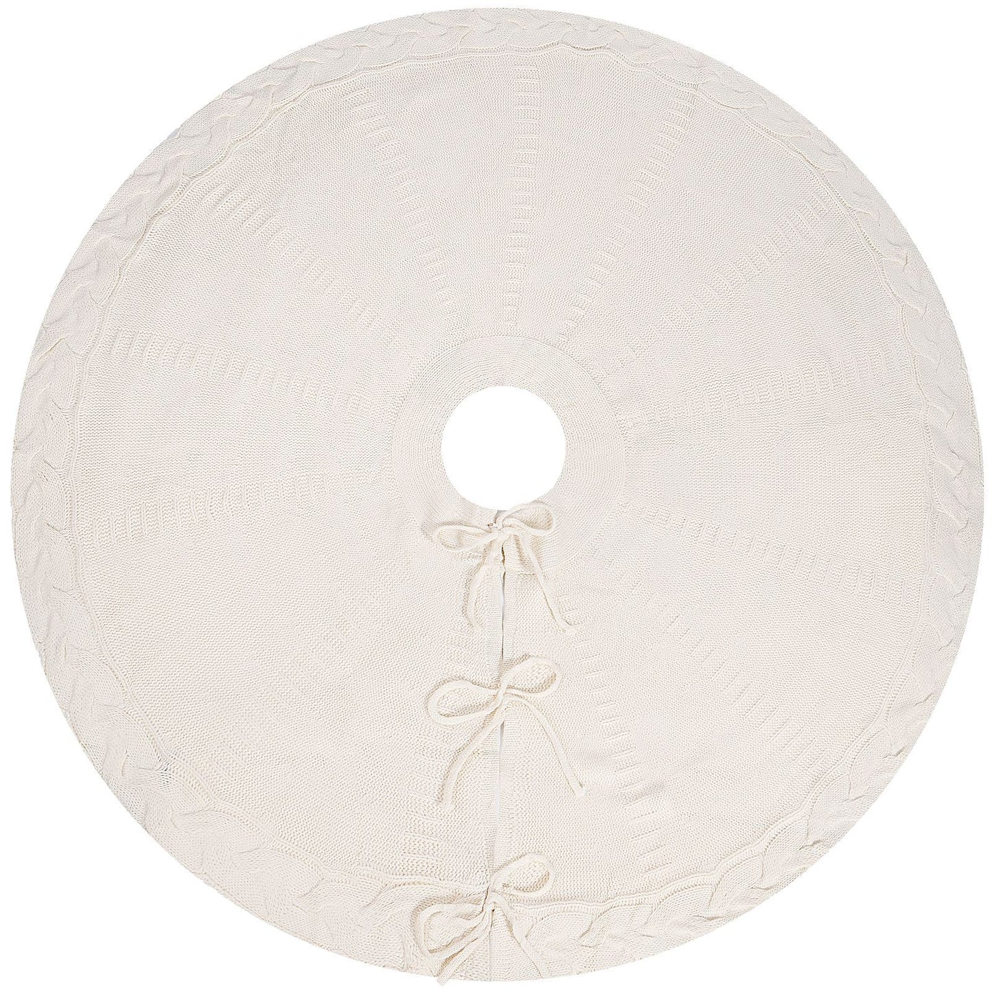 กระโปรงต้นคริสต์มาสสีแดง 18.11 นิ้วพรมต้นไม้ Dia สําหรับวันหยุดห้องนอนบ้าน