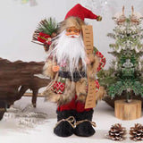 ตุ๊กตาคริสต์มาส ซานต้า เอลค์ สโนว์แมน ของขวัญคริสต์มาส ของตกแต่งบ้าน ของเล่นเด็ก Santa Claus Christmas Decoration christmas  decor  home ต้น  คริสต์มาส  มินิมอล ตัว  อักษร  งานแต่ง