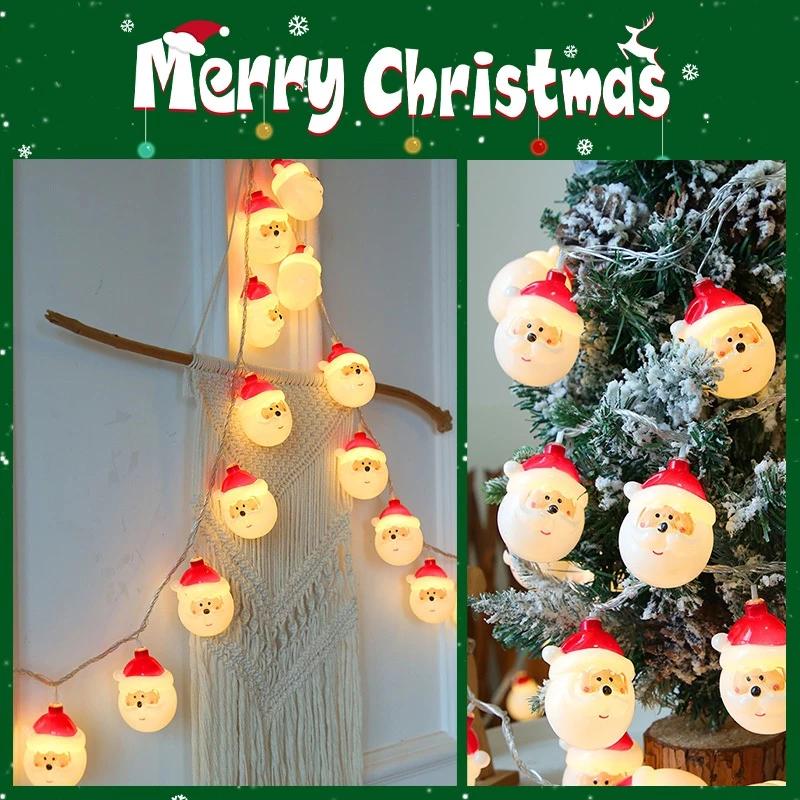 ไฟคริสต์มาส LED 1.5M ไฟประดับ ต้นคริสต์มาส ไฟตกแต่งบ้าน ปาร์ตี้ ปีใหม่ คริสต์มาส ไฟกระพริบสุดน่ารัก