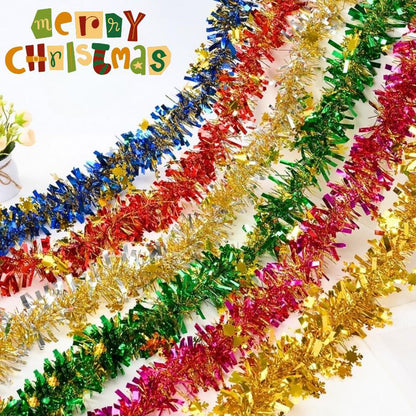 สายรุ้ง ตกแต่ง 2 เมตร คริสต์มาส ปี  อุปกรณ์ตกแต่งต้นคริสต์มาส ของตกแต่งบ้าน พลาสติกคุณภาพดี ทนทาน ใช้ได้ทั้งในร่มและกลางแจ้ง พร้อมส่ง ซานตาคลอส  เป่าลม ใหม่