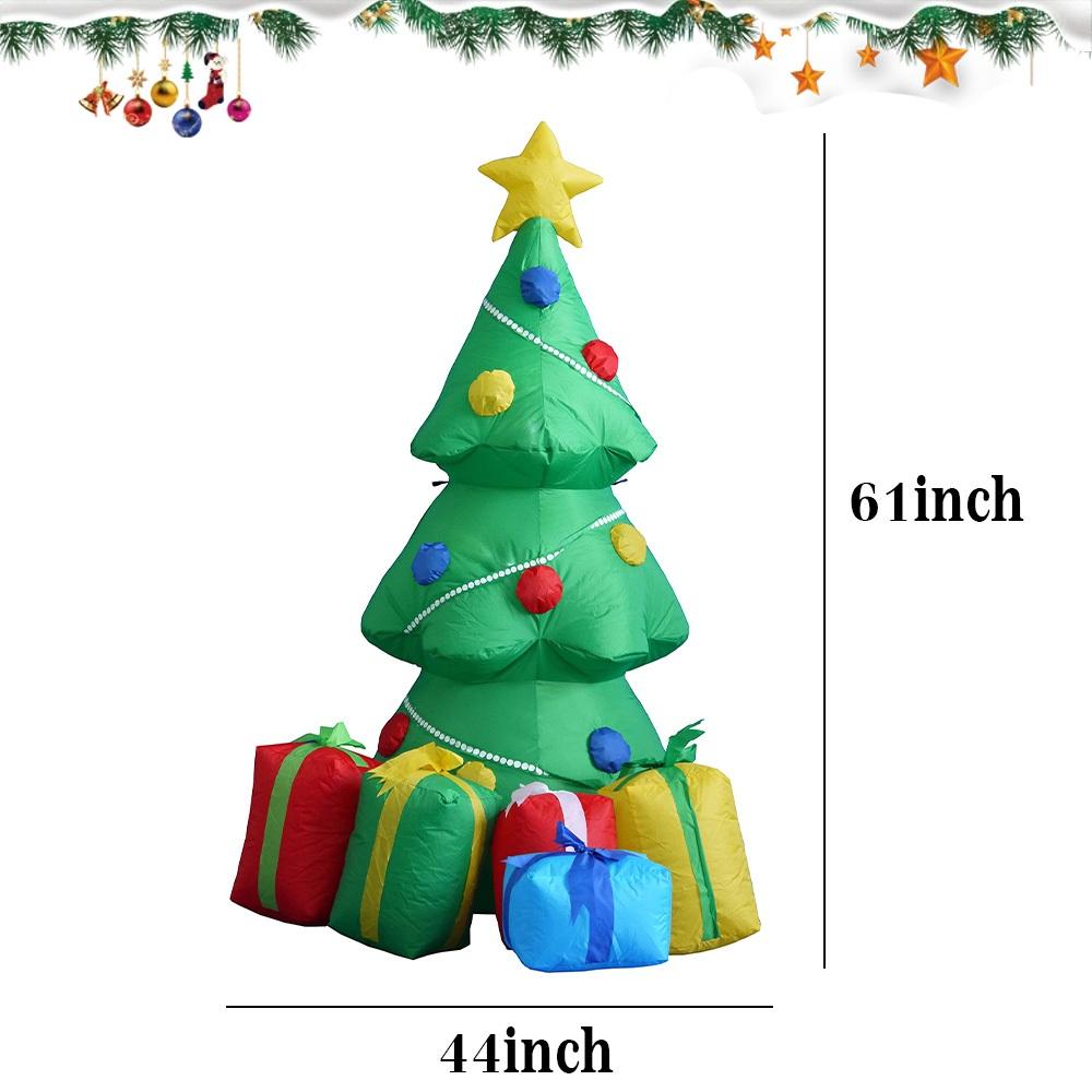 ซานต้าเป่าลมขนาดใหญ่ 2.4M พร้อมไฟ LED และอะแดปเตอร์ ของตกแต่งคริสต์มาสกลางแจ้ง เครื่องประดับซานตาคลอสพองลมสำหรับบ้านและงานปาร์ตี้