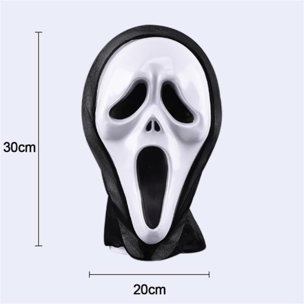 หน้ากากฮาโลวีน หน้ากากตัวตลก ผี เจสัน ชุดคอสเพลย์ งานปาร์ตี้  og ghost mask