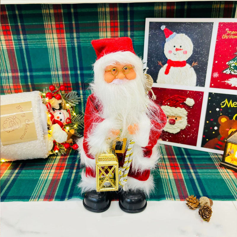 พร้อมส่ง 🎅 ของเล่นซานต้าเต้นรำ-พูดตามได้ บันทึกเสียงได้ ร้องเพลง ส่ายสะโพก น่ารักสุดๆ!