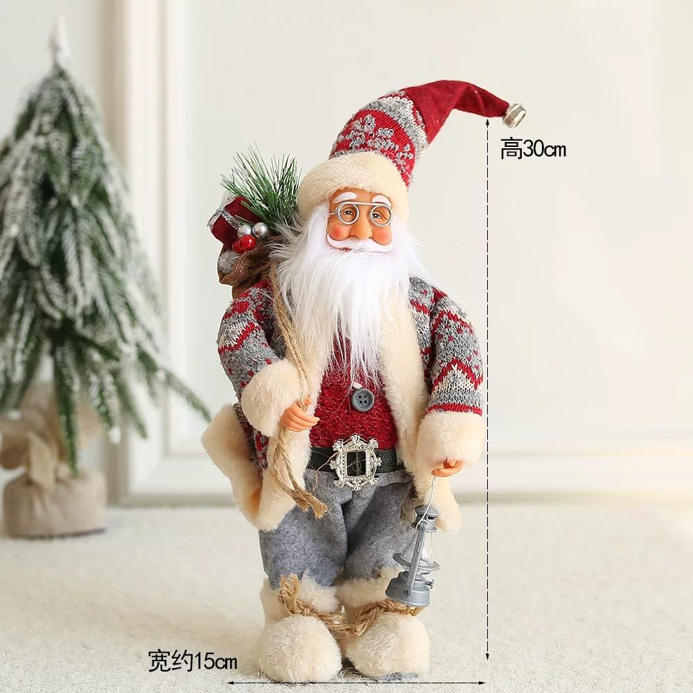 ตุ๊กตาคริสต์มาส ซานต้า เอลค์ สโนว์แมน ของขวัญคริสต์มาส ของตกแต่งบ้าน ของเล่นเด็ก Santa Claus Christmas Decoration christmas  decor  home ต้น  คริสต์มาส  มินิมอล ตัว  อักษร  งานแต่ง